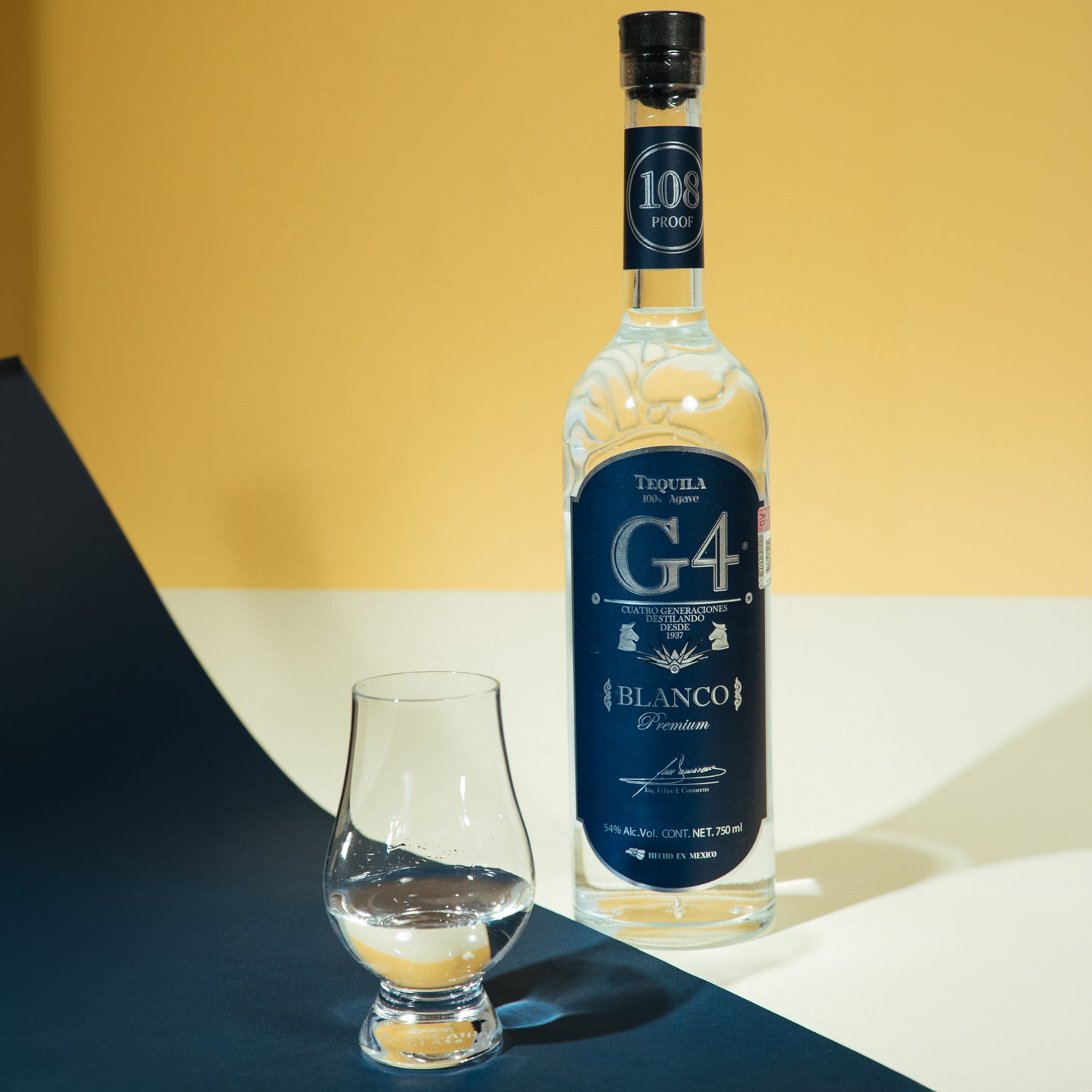 Tequila Blanco G4 108 750 ml